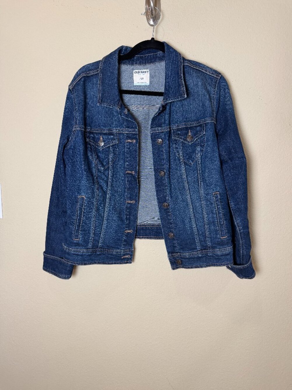 OLD NAVY Classic Denim Trucker Jean Jacket Size Large